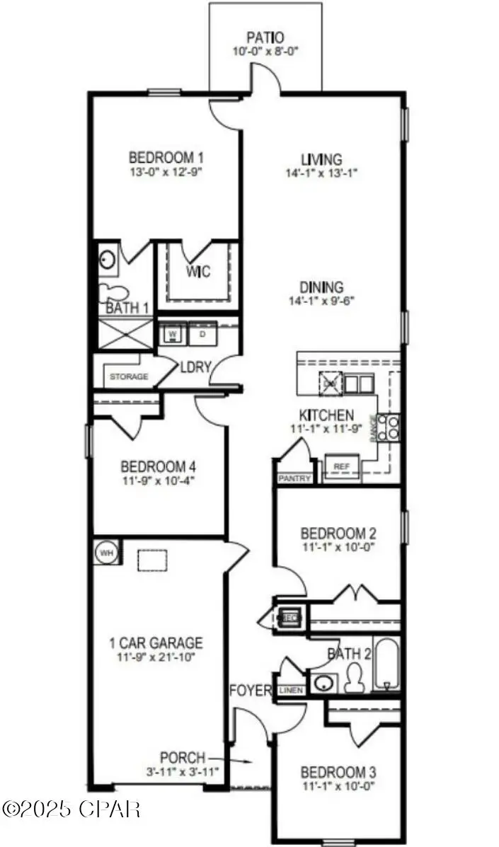 7336 John Levitow Lane, Panama City, FL 32404 - #2