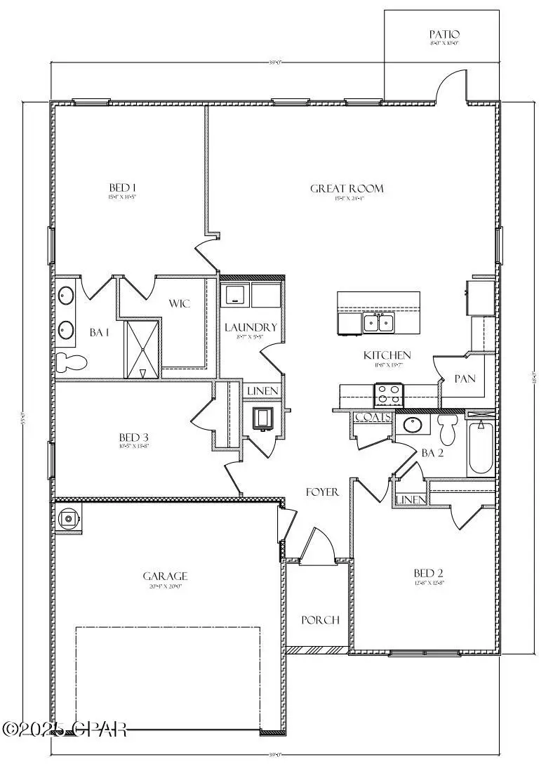 3182 Sawgrass Street, Panama City, FL 32404 - #2