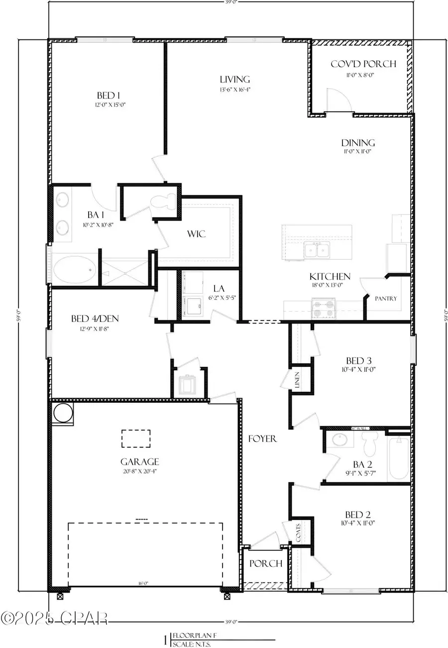 4912 Rosemary Street, Panama City, FL 32404 - #2