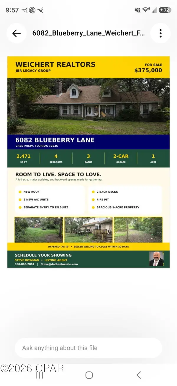 6082 Blueberry Lane, Crestview, FL 32536
