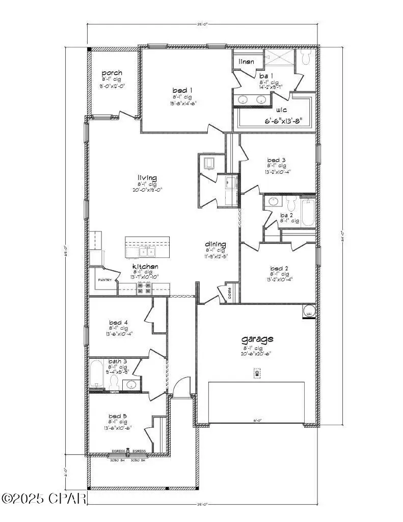 3179 Sawgrass Street, Panama City, FL 32409 - #2