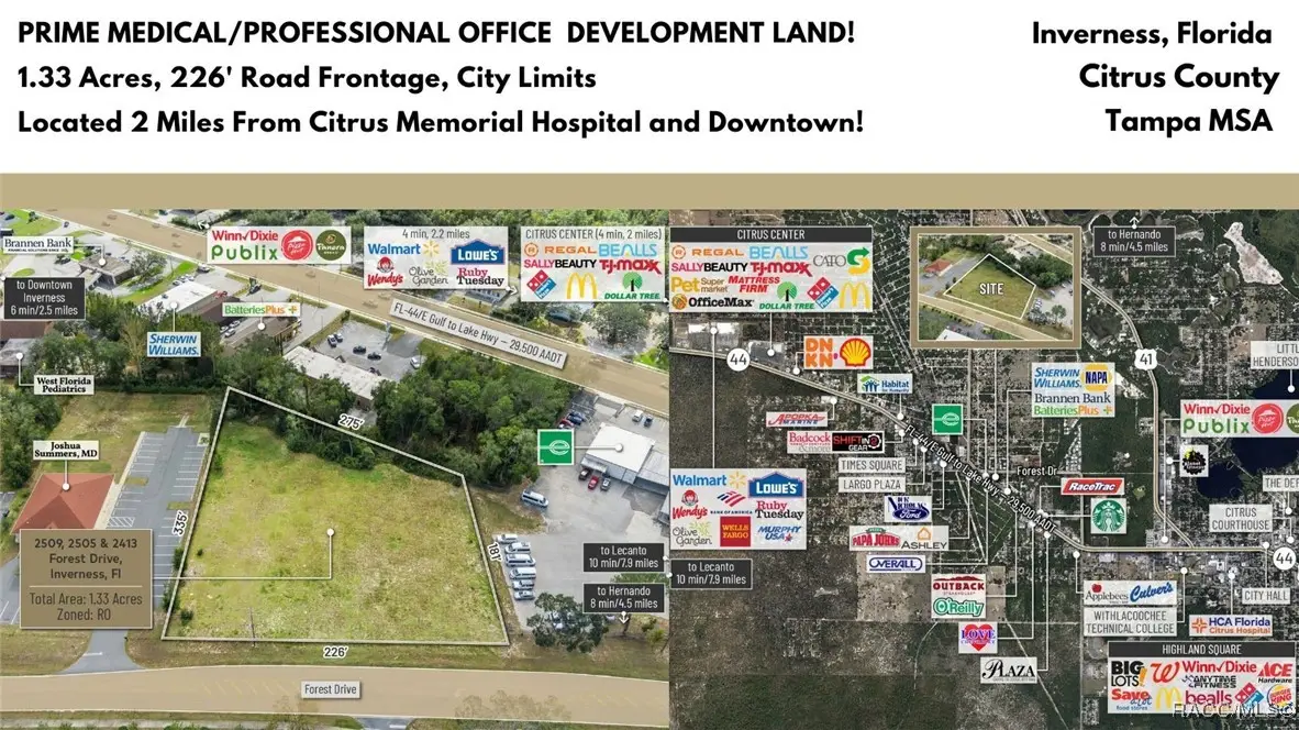 2509 Forest Drive, Inverness, FL 34453 - #1