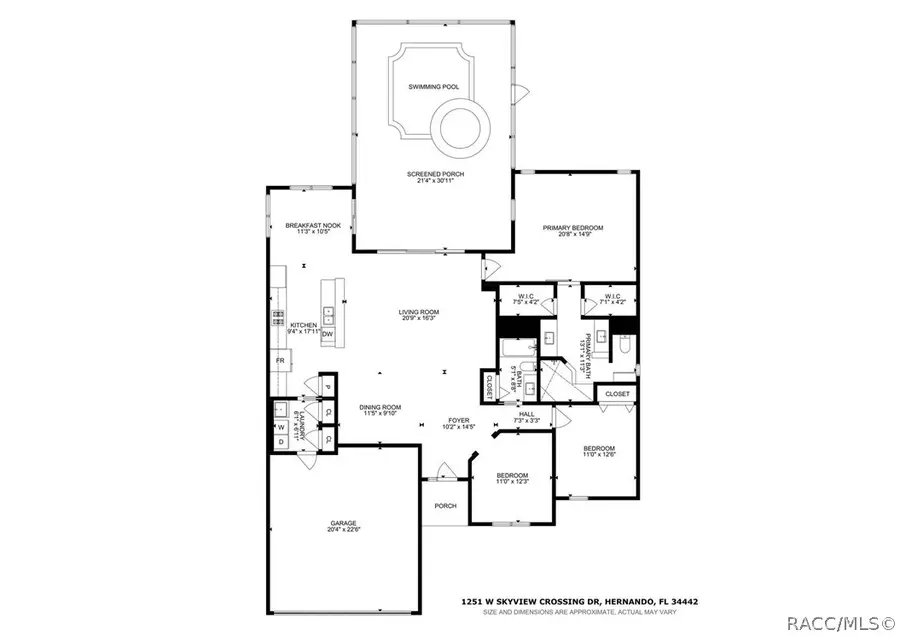 1251 W Skyview Crossing Drive, Hernando, FL 34442 - #3