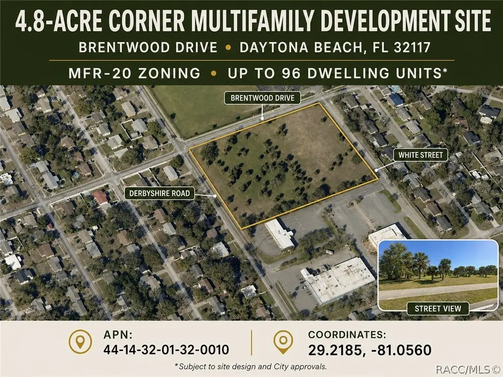 0 Brentwood Drive, Daytona Beach, FL 32117 - #1