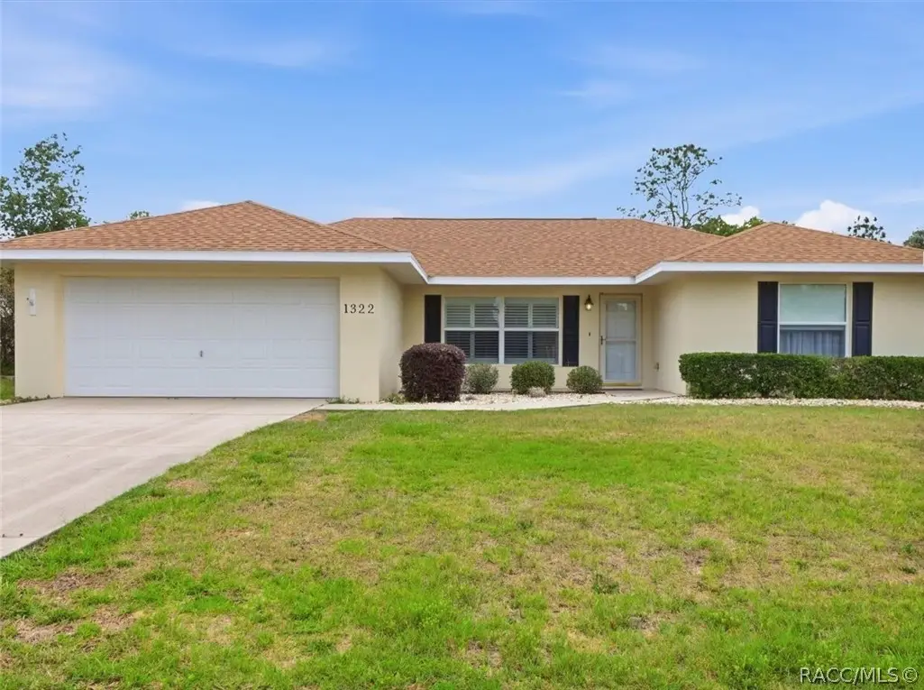1322 S Brookfield Drive, Lecanto, FL 34461 - #1
