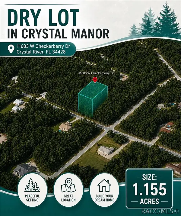 11683 W Checkerberry Drive, Crystal River, FL 34428