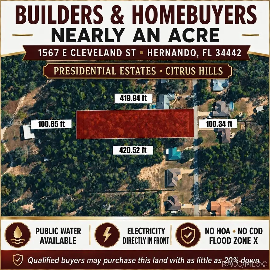 1567 E Cleveland Street, Hernando, FL 34442 - #1