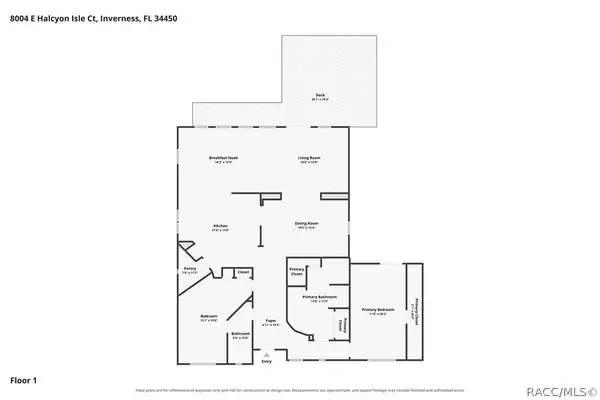 8004 E Halcyon Isle Court, Inverness, FL 34450