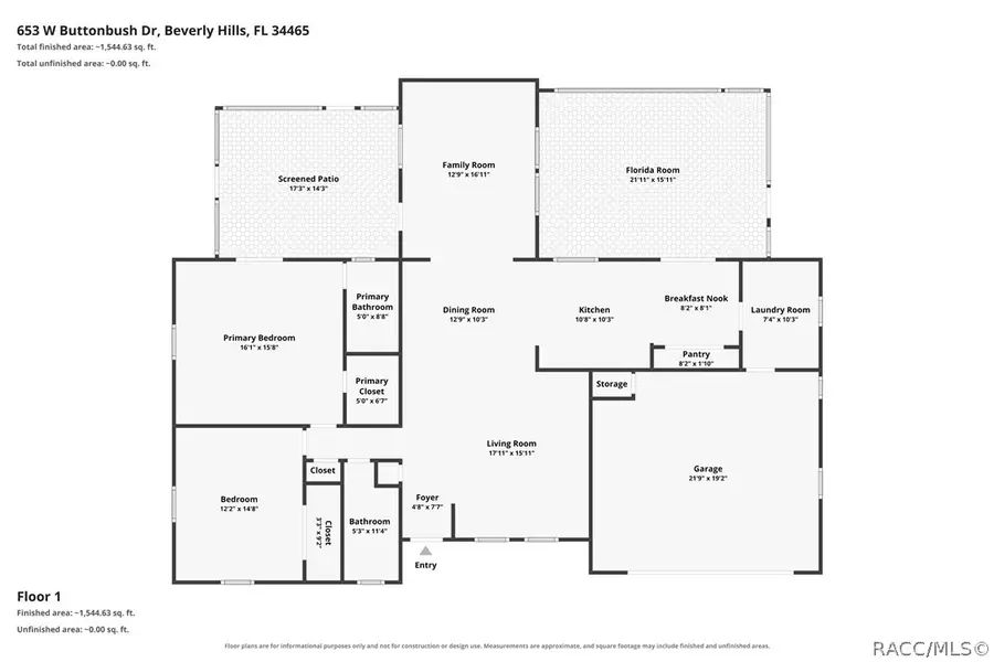 653 W Buttonbush Drive, Beverly Hills, FL 34465 - #3