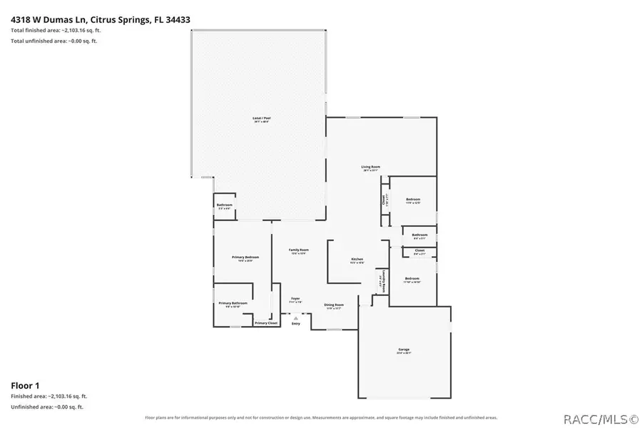4318 W Dumas Lane, Citrus Springs, FL 34433 - #2