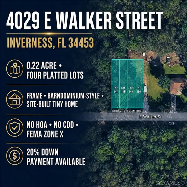 4029 E Walker Street, Inverness, FL 34453
