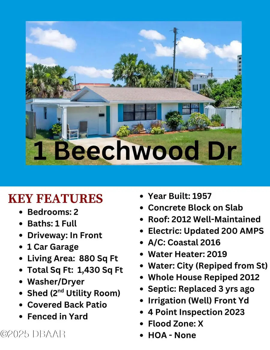 1 Beechwood Drive, Ormond Beach, FL 32176 - Image #2