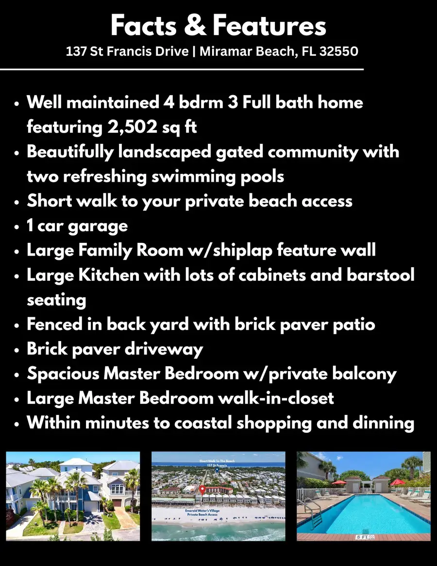 137 St Francis Drive, Miramar Beach, FL 32550 - #3