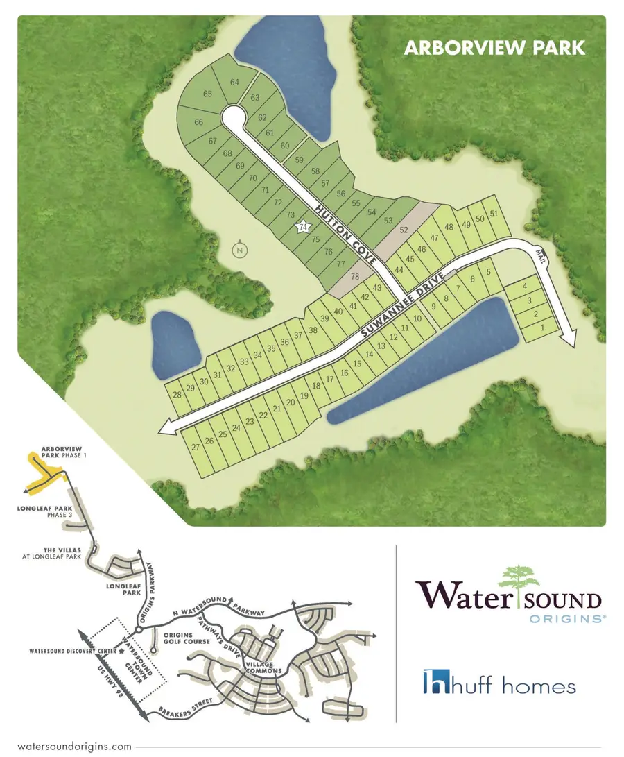 91 Hutton Cove #Lot 74, Watersound, FL 32461 - #2
