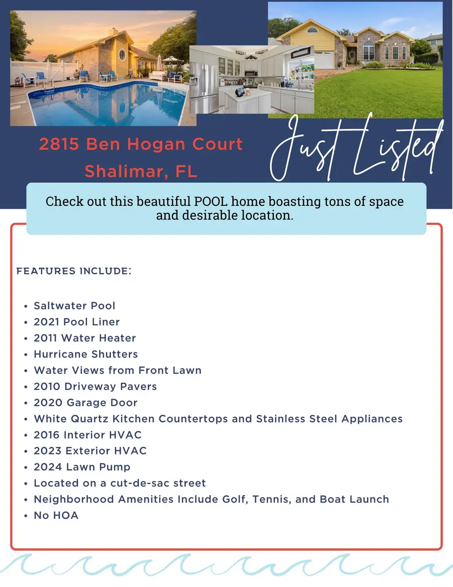 2815 Ben Hogan Court, Shalimar, FL 32579 - #3