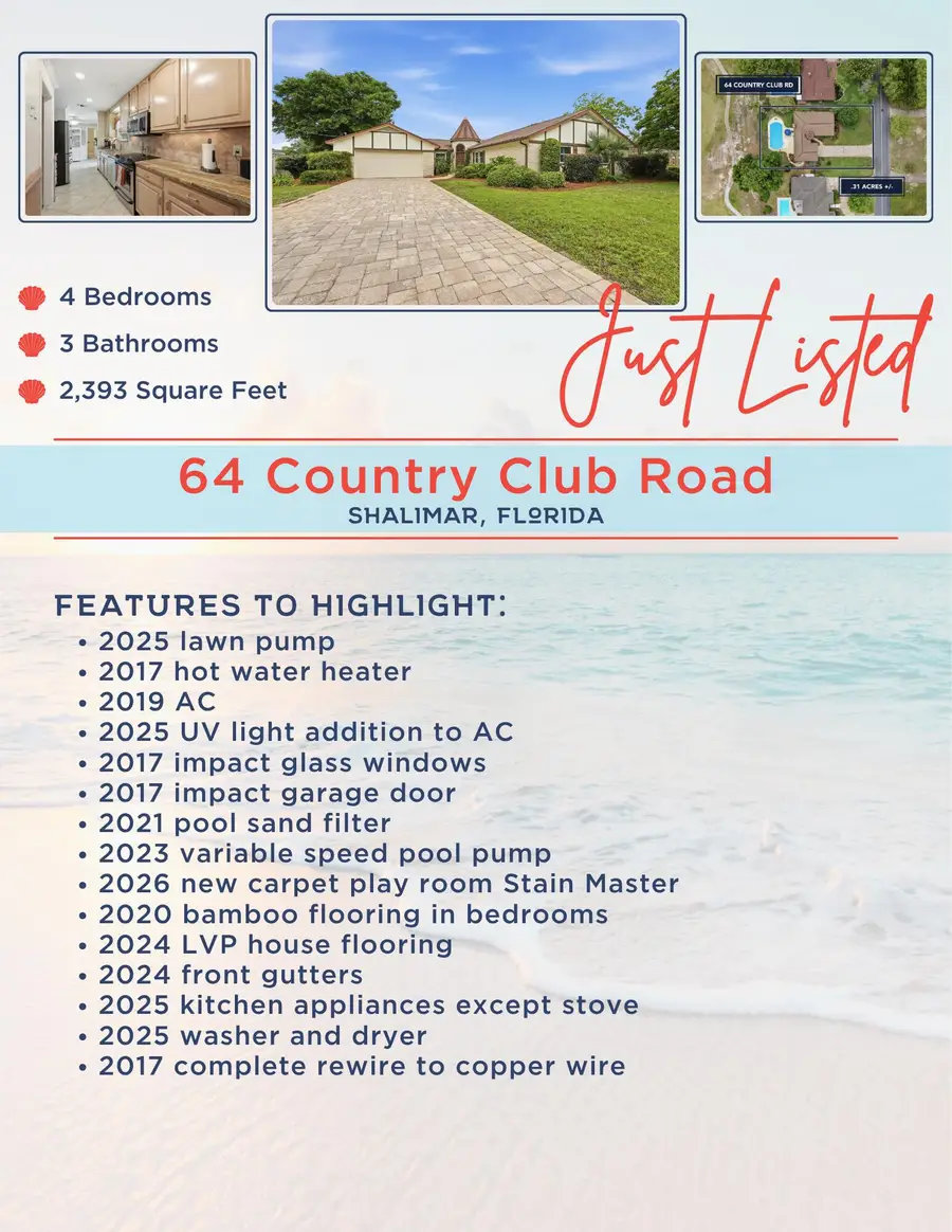 64 Country Club Road, Shalimar, FL 32579 - #3