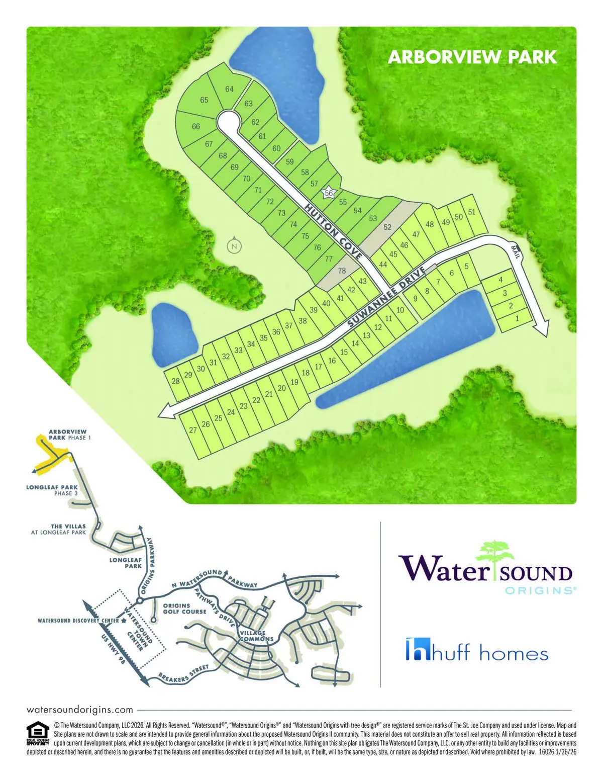 88 Hutton Cove #Lot 56, Watersound, FL 32461 - #1