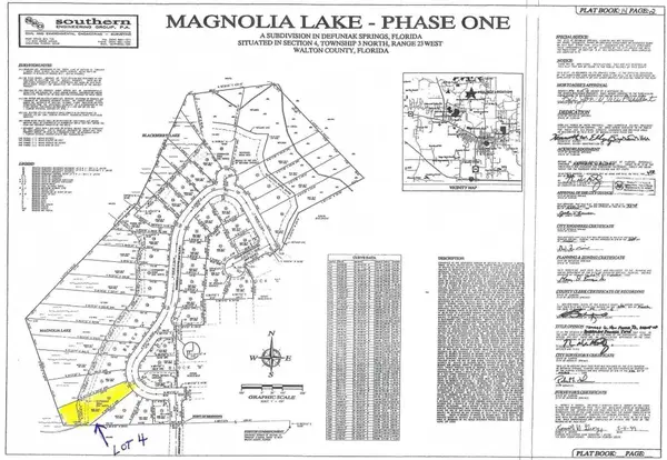 Lot 4 Magnolia Lake Drive #Lot 4, DeFuniak Springs, FL 32433