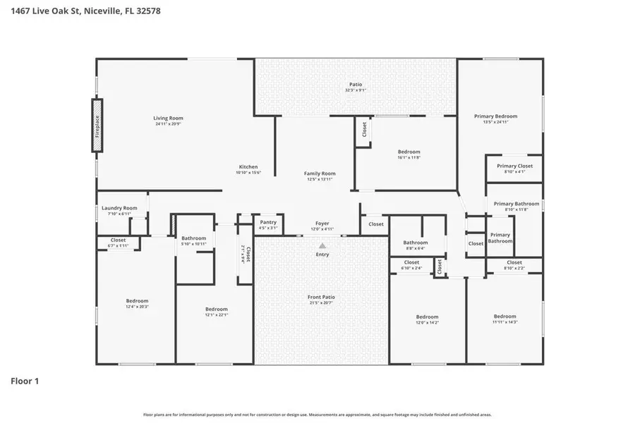 1467 Live Oak Street, Niceville, FL 32578 - #2