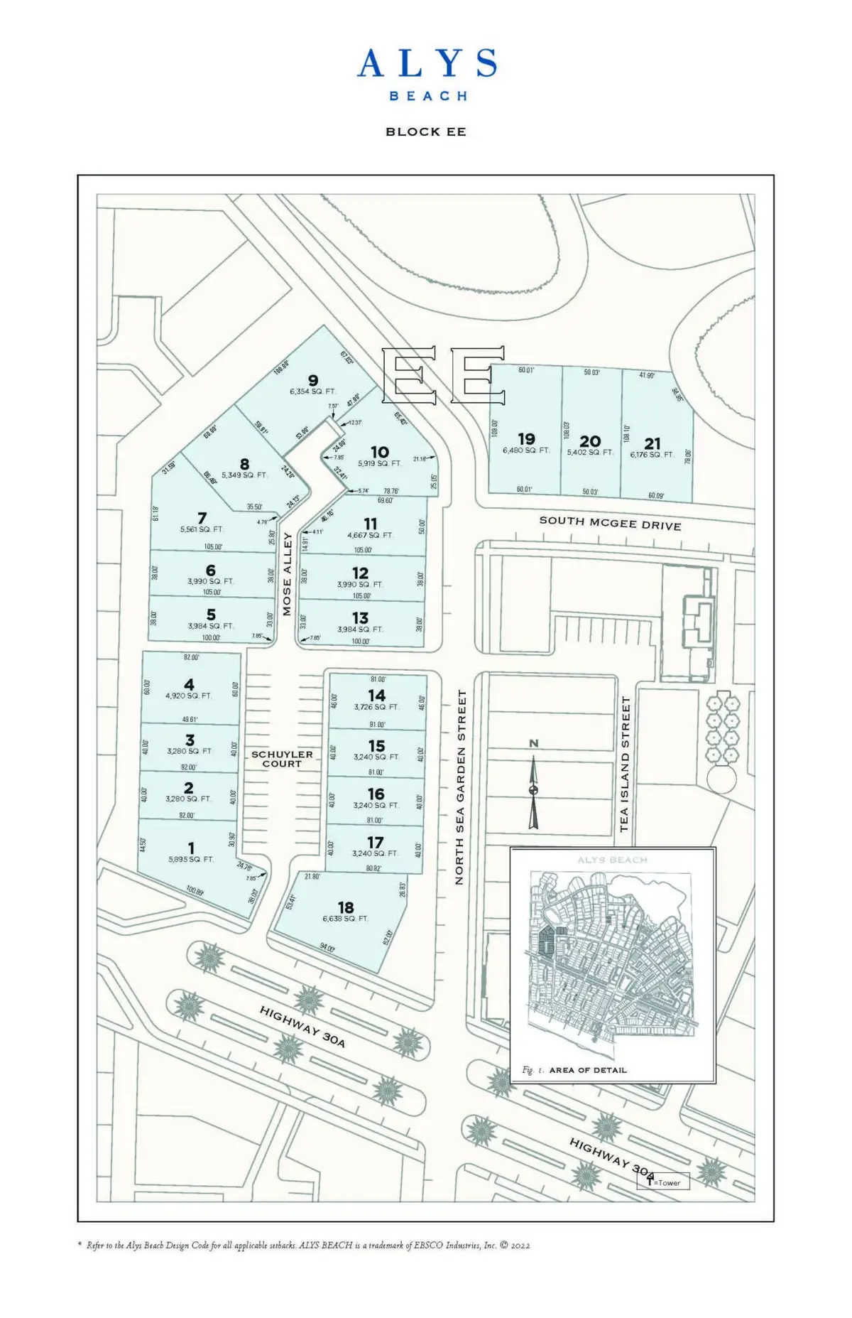 EE12 N Sea Garden Street, Inlet Beach, FL 32461 - #1
