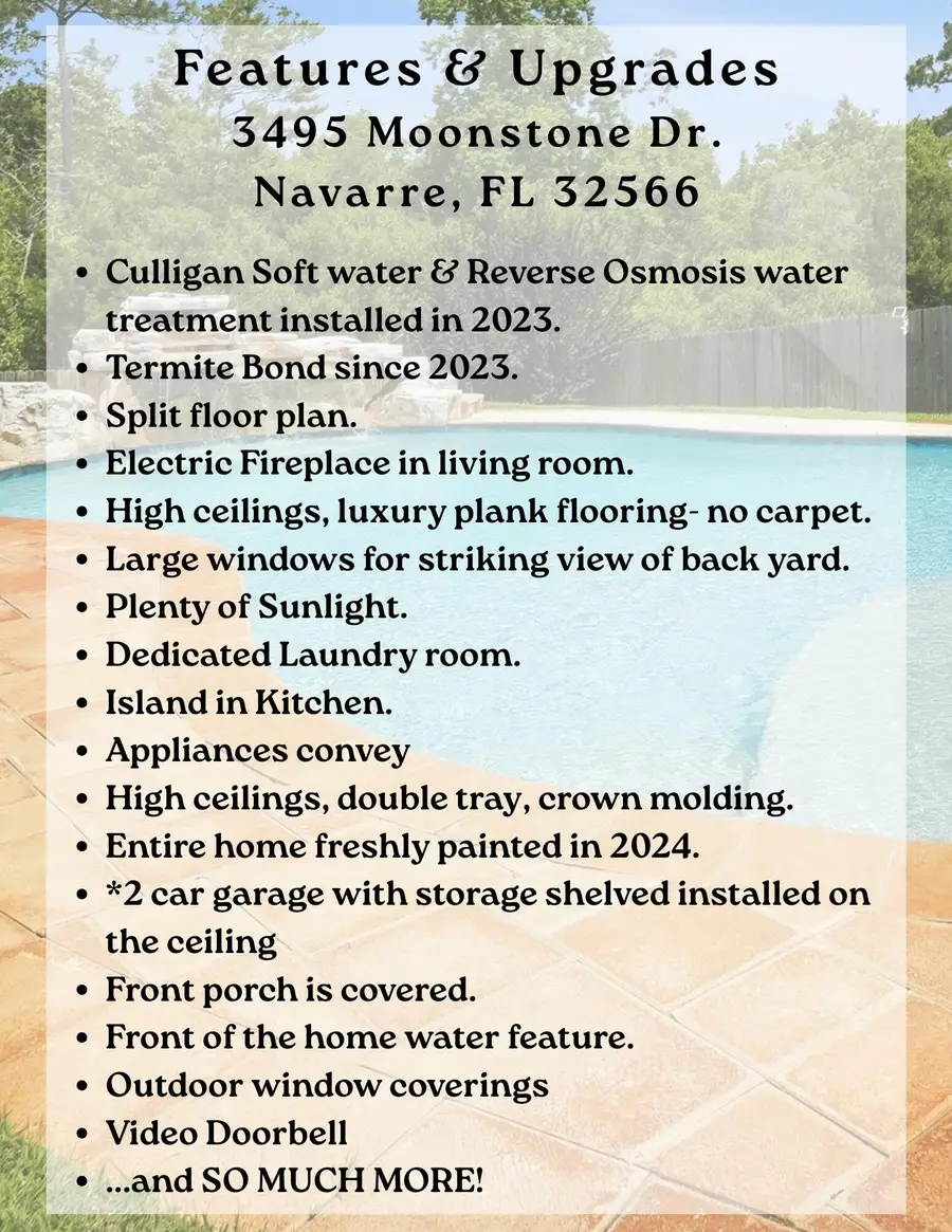 3495 Moonstone Drive, Navarre, FL 32566 - #3