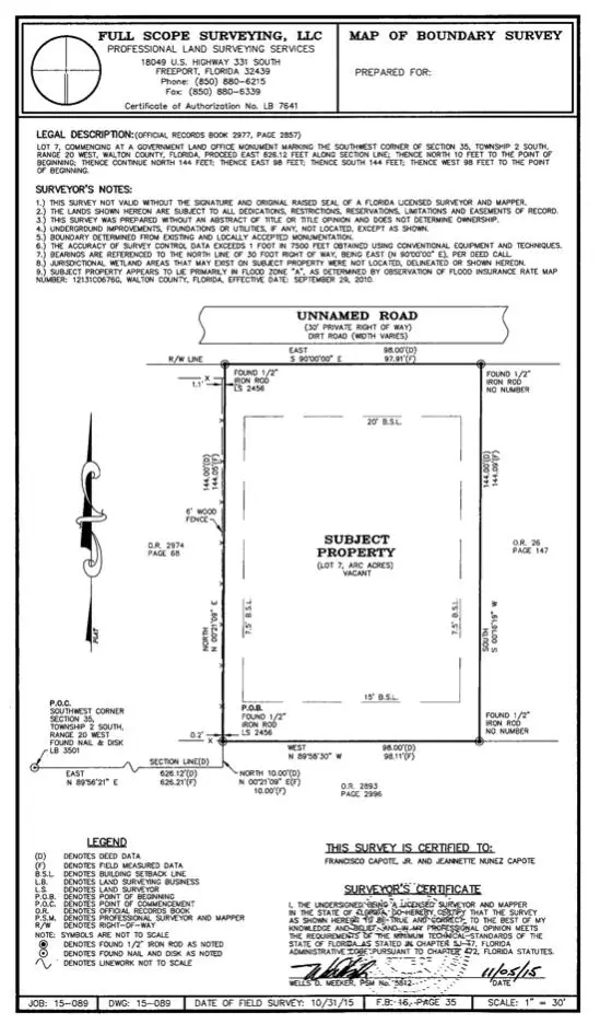 Lot 7 Calm Gulf Drive, Santa Rosa Beach, FL 32459 - #3