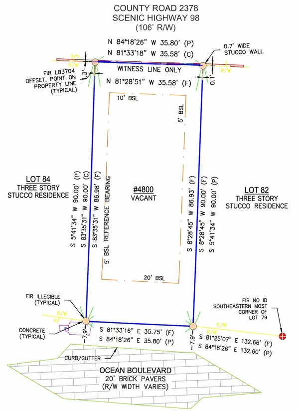Lot 83 Ocean Boulevard, Destin, FL 32541
