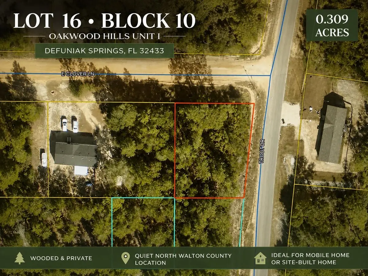Lot 16 Trout Drive, Defuniak Springs, FL 32433 - #1