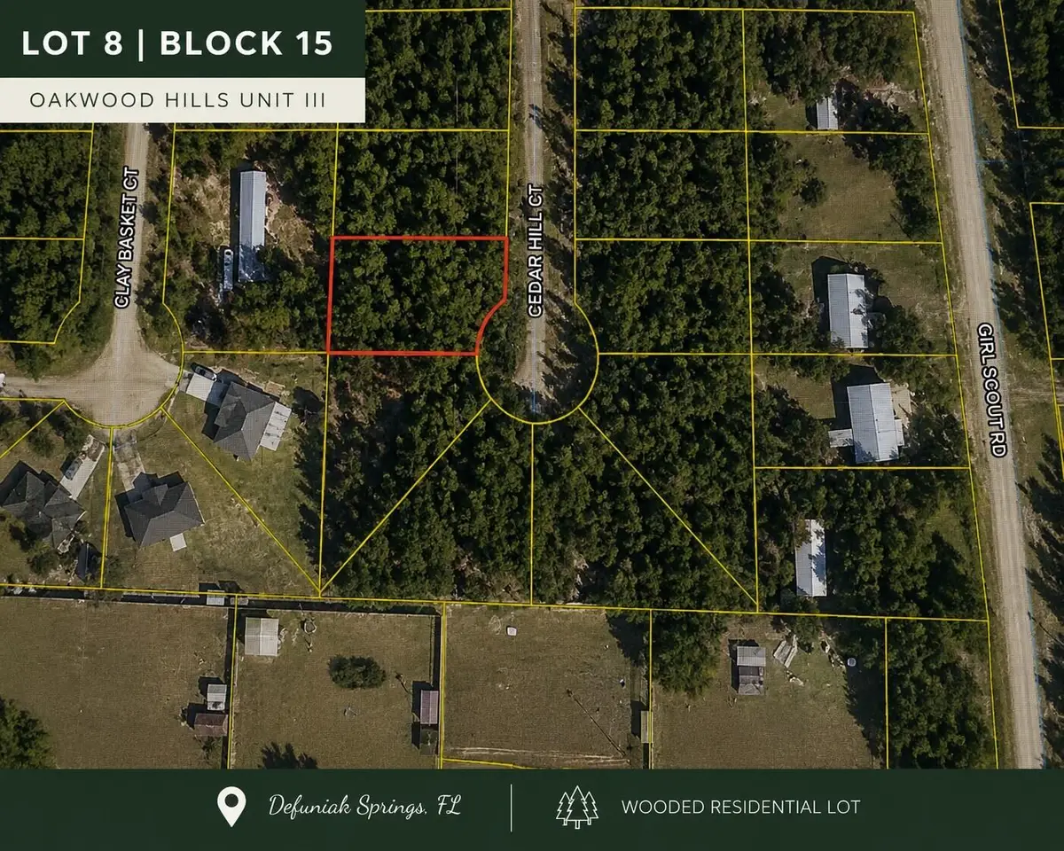 Lot 8 Cedar Hill Court, Defuniak Springs, FL 32433 - #1
