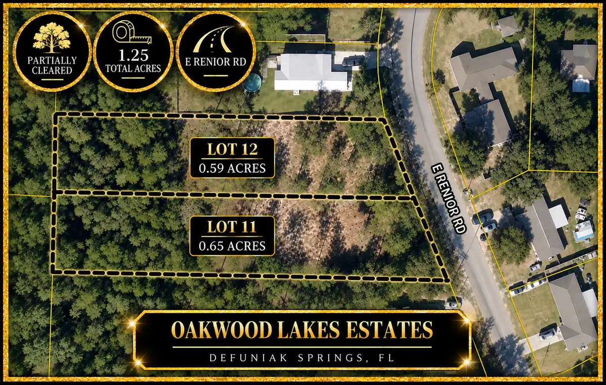 Lot 11&12 E Renoir Road, Defuniak Springs, FL 32433 - #1