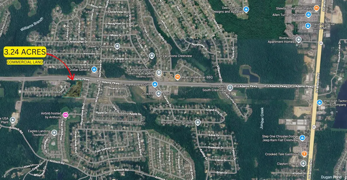 3.24 ACRES Pj Adams Pkwy, Crestview, FL 32536 - #1