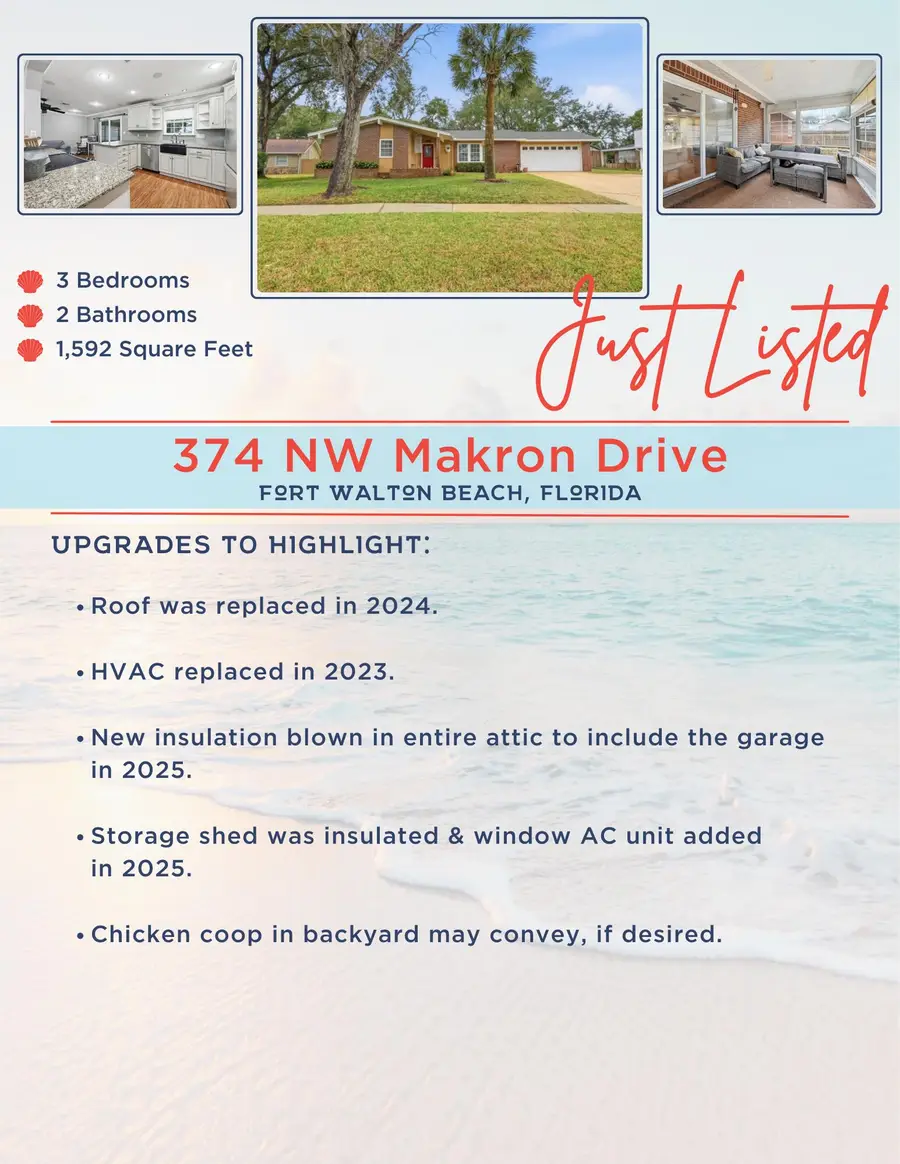 374 NW Makron Drive, Fort Walton Beach, FL 32548 - #2