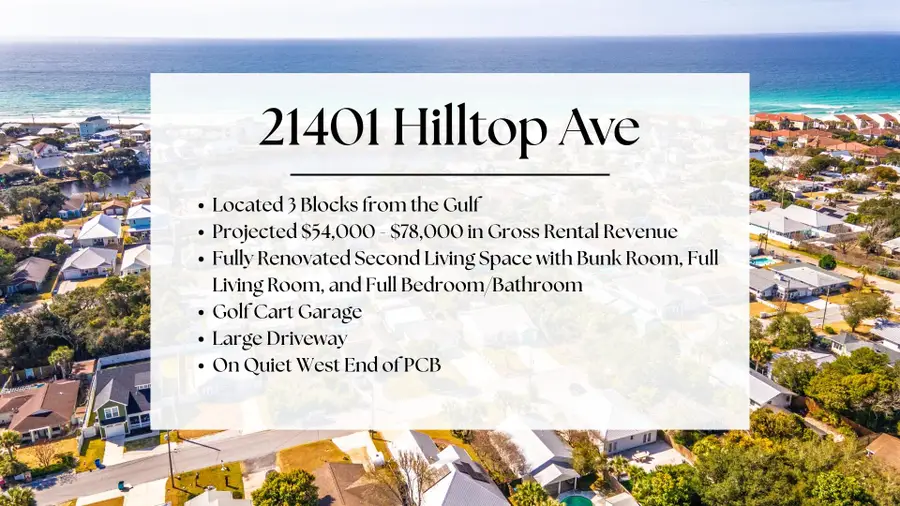 21401 Hilltop Avenue, Panama City Beach, FL 32413 - #2