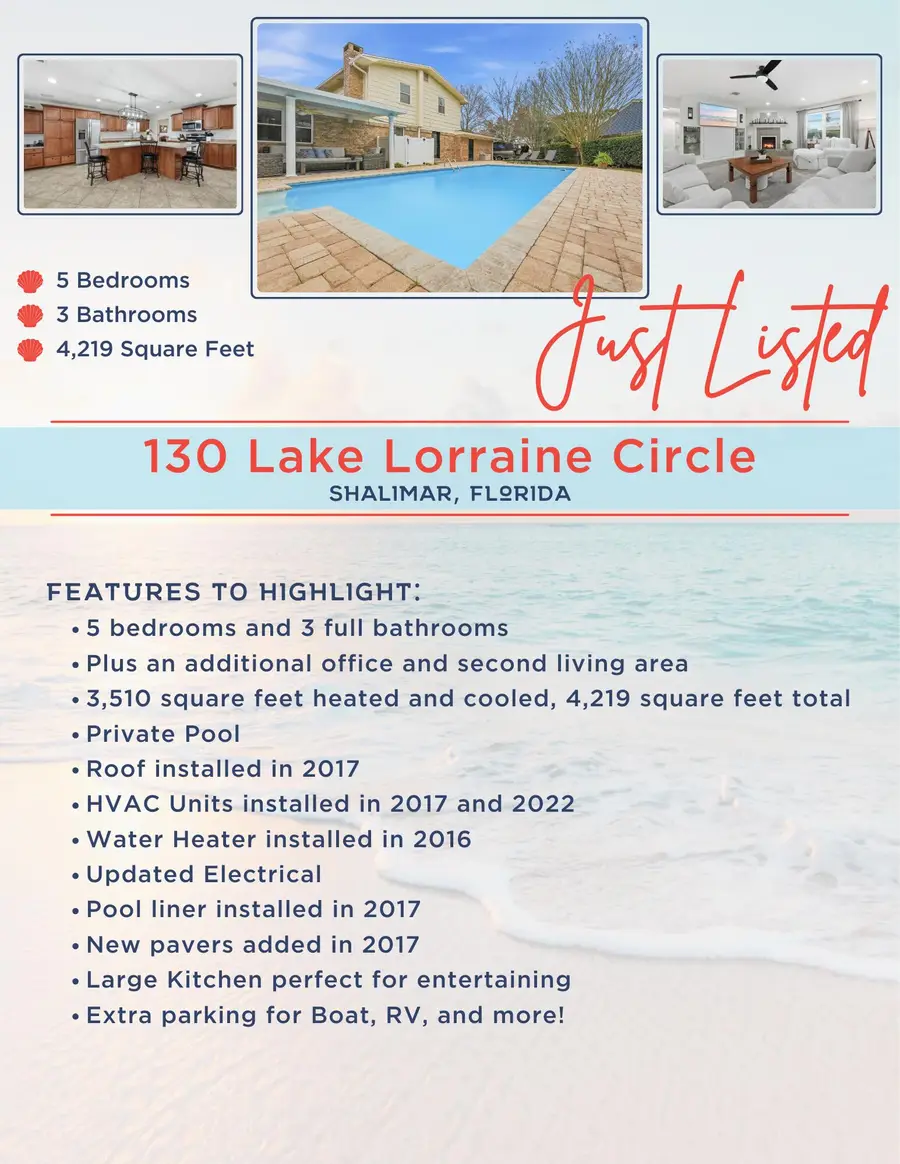 130 Lake Lorraine Circle, Shalimar, FL 32579 - #3