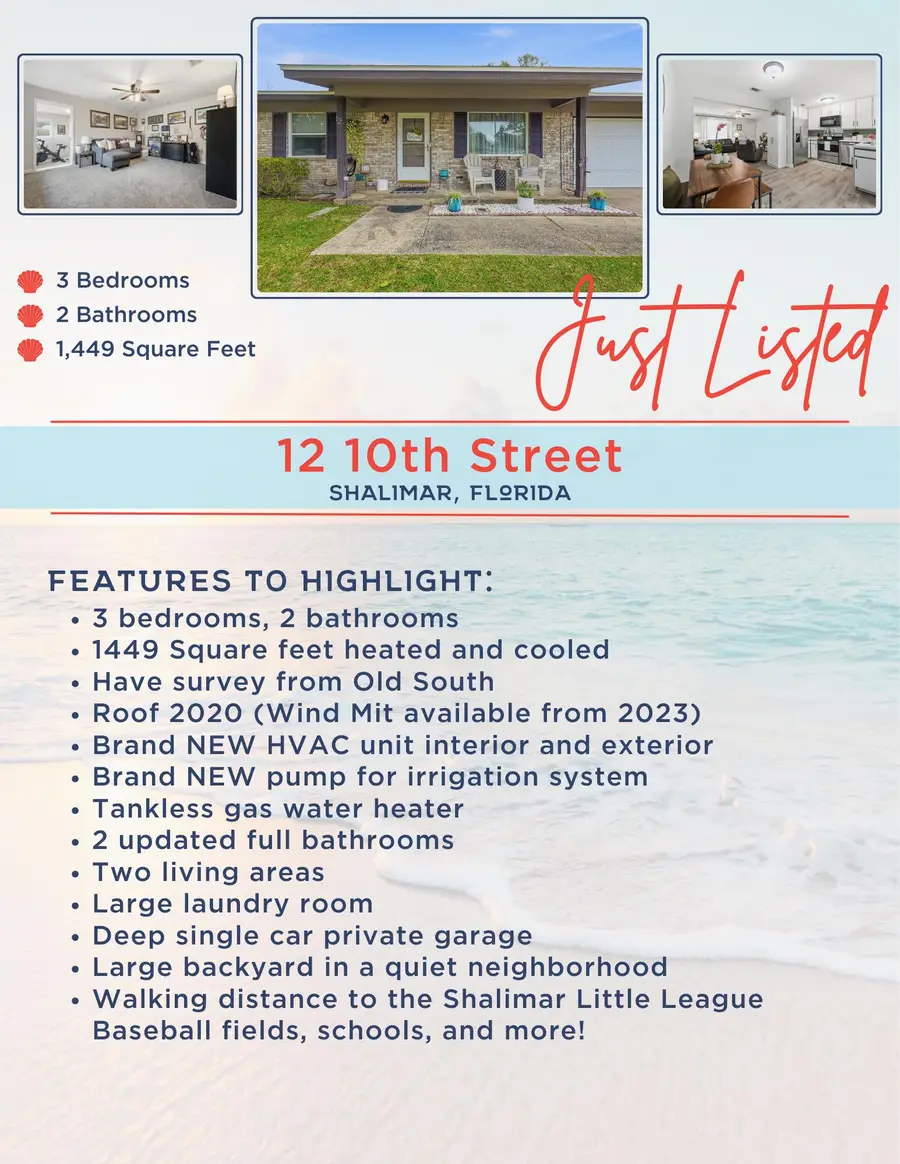 12 10th Street, Shalimar, FL 32579 - #2