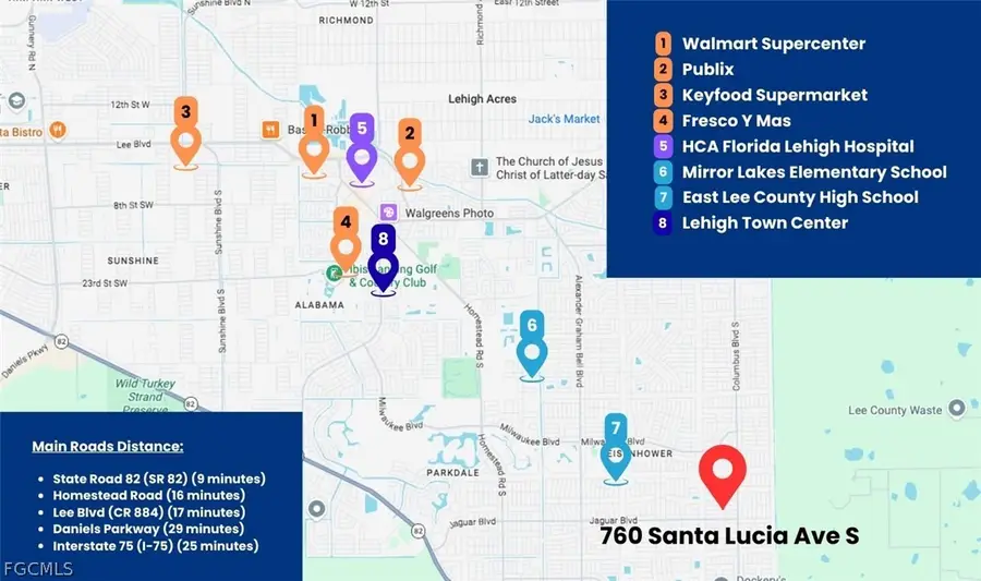 760 Santa Lucia Avenue S, Lehigh Acres, FL 33974 - #2