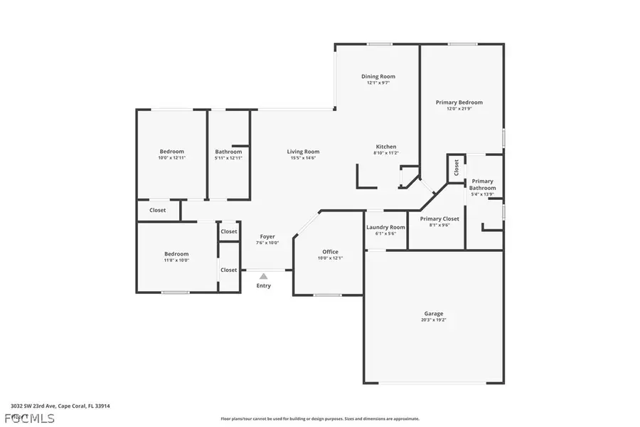 3032 SW 23rd Avenue, Cape Coral, FL 33914 - #2