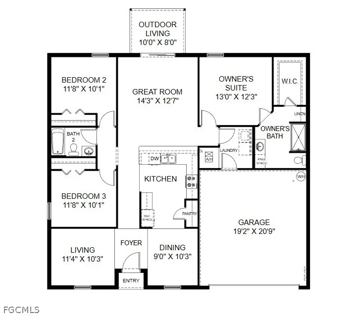 2616 5th Street Sw, Lehigh Acres, FL 33976 - #2