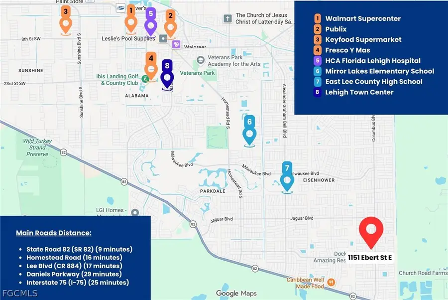 1151 Ebert Street E, Lehigh Acres, FL 33974 - #2