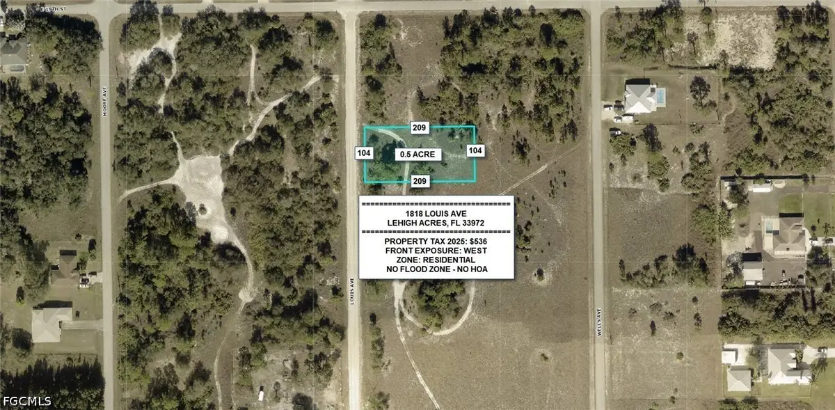 1818 Louis Avenue, Lehigh Acres, FL 33972 - #1