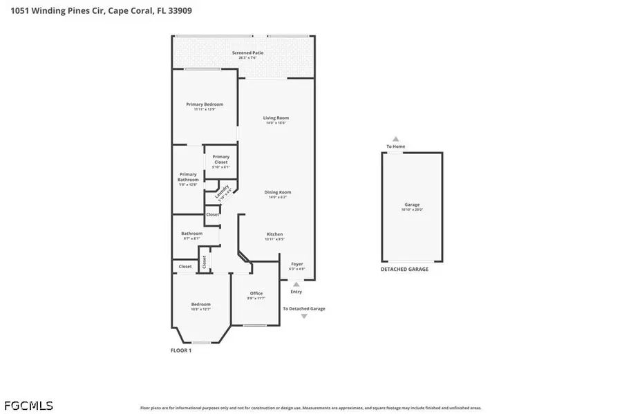 1051 Winding Pines Circle #105, Cape Coral, FL 33909 - #3
