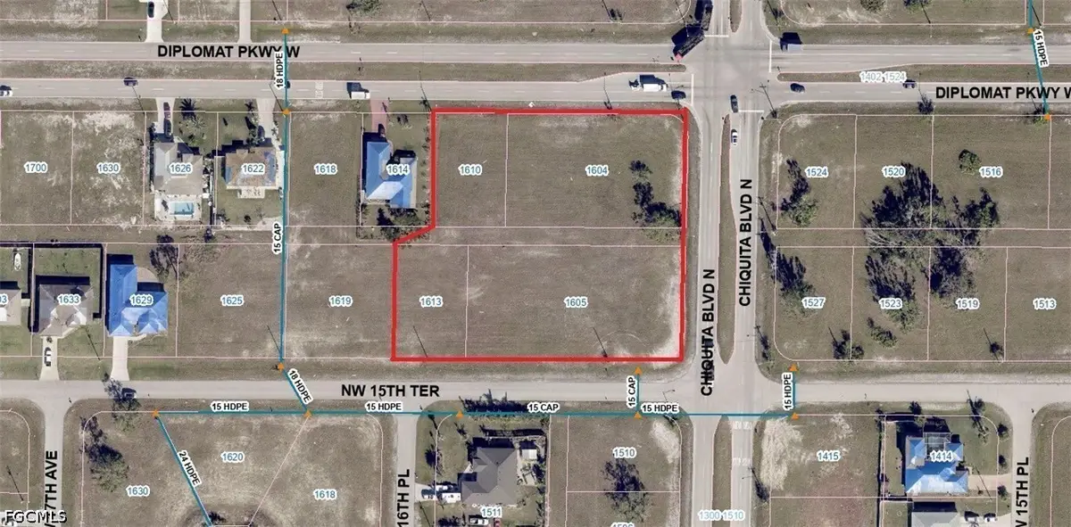 1604 Diplomat Parkway W, Cape Coral, FL 33993 - #1