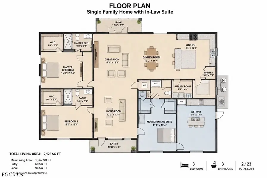666 Topeka Court, Lehigh Acres, FL 33972 - #2