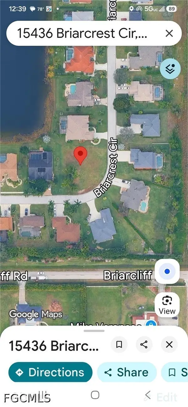 15436 Briarcrest Circle, Fort Myers, FL 33912