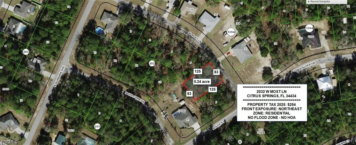 2032 W Most Lane, Citrus Springs, FL 34434 - #1
