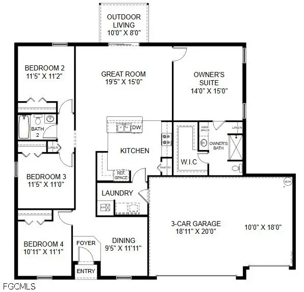 2512 38th Street Sw, Lehigh Acres, FL 33976 - #2