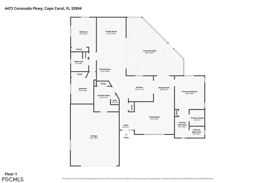 4472 Coronado Parkway, Cape Coral, FL 33904 - #3