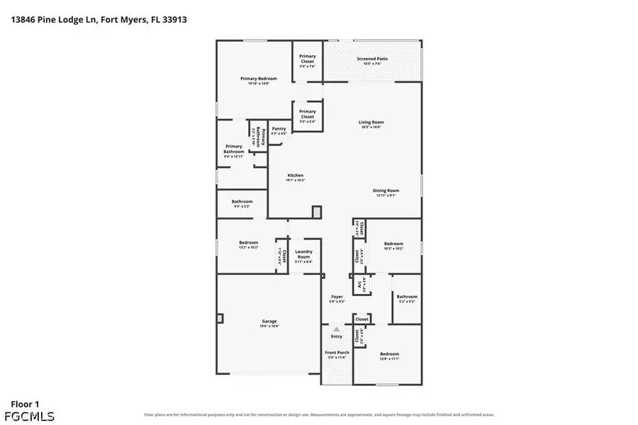 13846 Pine Lodge Lane, Fort Myers, FL 33913 - #3