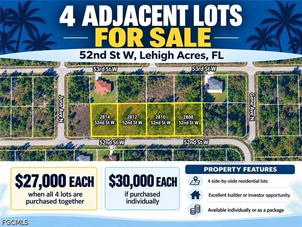 2808 52nd Street W, Lehigh Acres, FL 33971 - #1