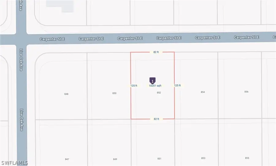 852 Carpenter Street E, Lehigh Acres, FL 33974 - #2